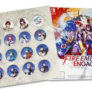 Anime Character Button Pin SetFire Emblem Engage